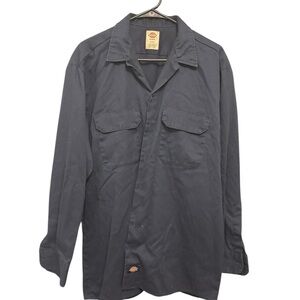 Dickies Black Lightweight Shirt Jacket
